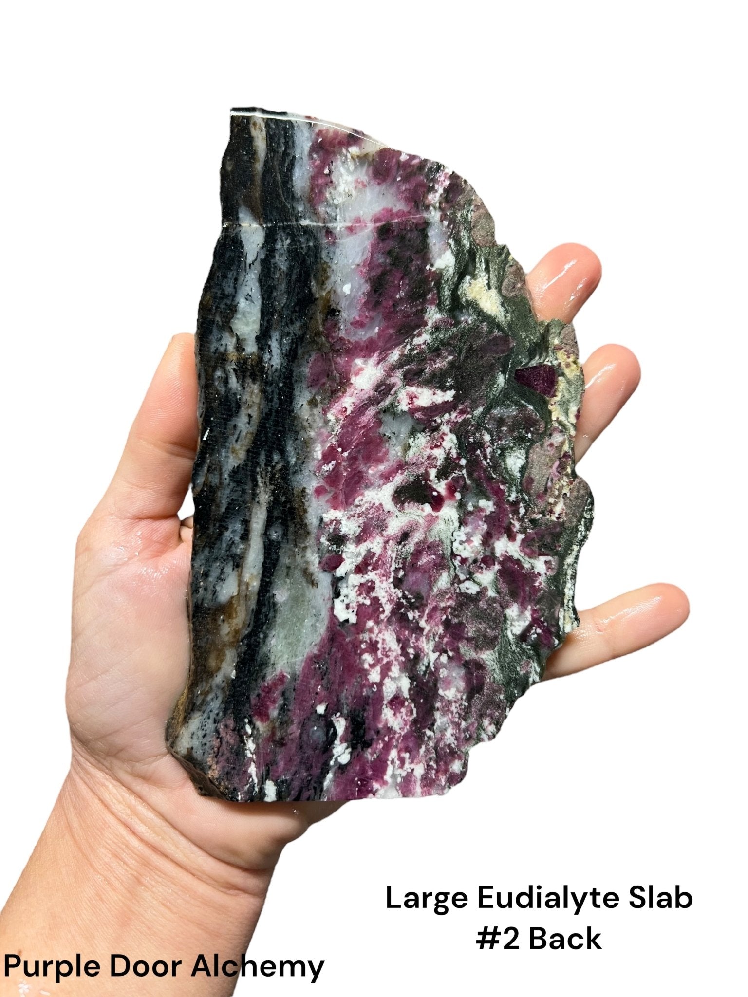 Large Eudialyte Slabs - Purple Door Alchemy