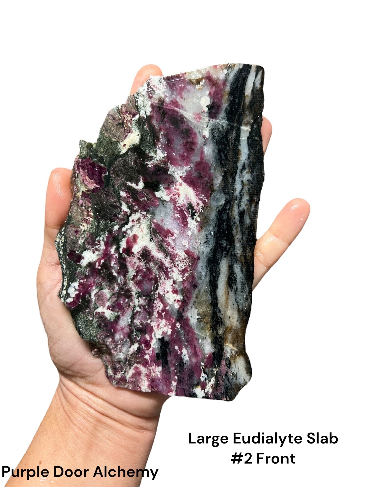 Large Eudialyte Slabs - Purple Door Alchemy