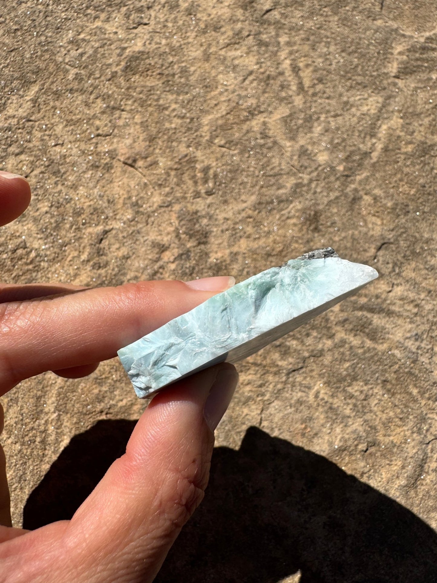 Larimar Slab 48g - Purple Door Alchemy