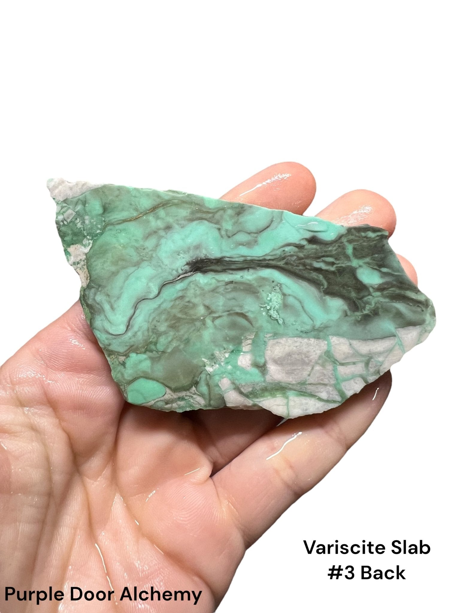 Lucin Variscite Slabs - Purple Door Alchemy