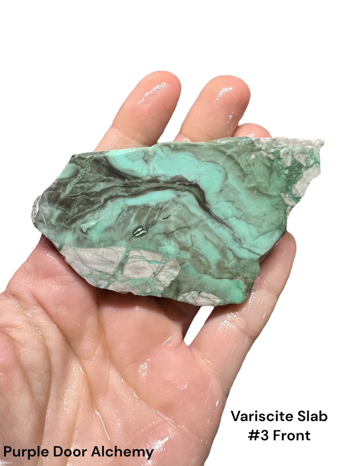 Lucin Variscite Slabs - Purple Door Alchemy
