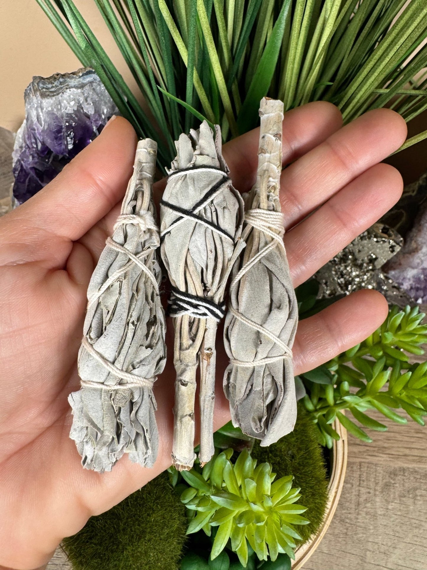 Mini Ritual Torches - Pack of 3 - Purple Door Alchemy