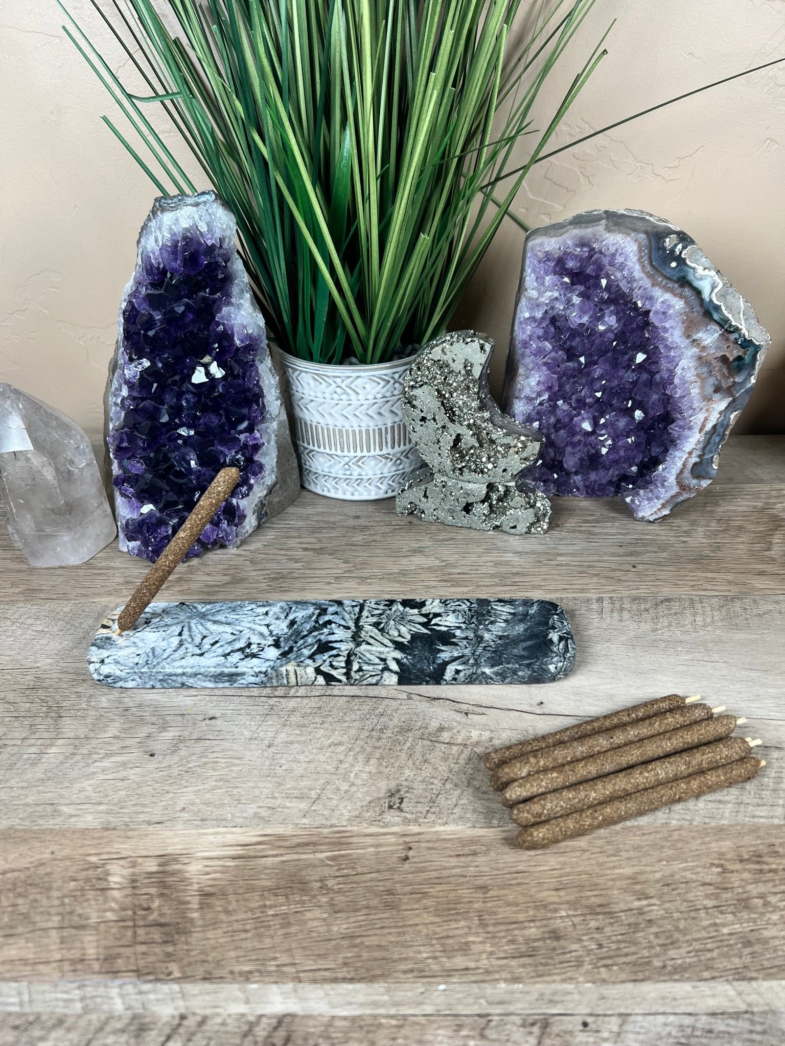 Myrrh and Palo Santo Incense Sticks - Purple Door Alchemy