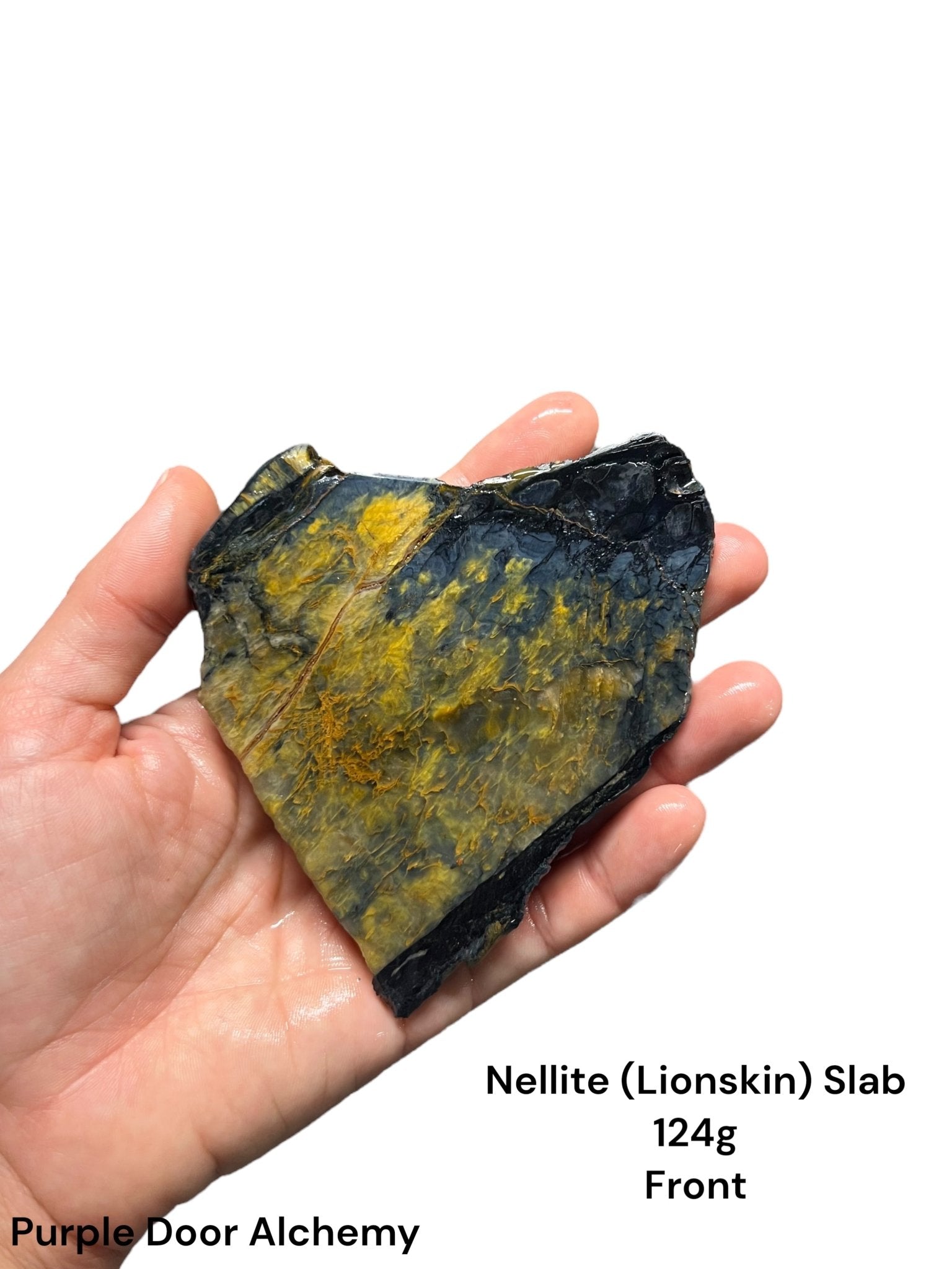 Nellite (Lionskin) Slab 124g - Purple Door Alchemy