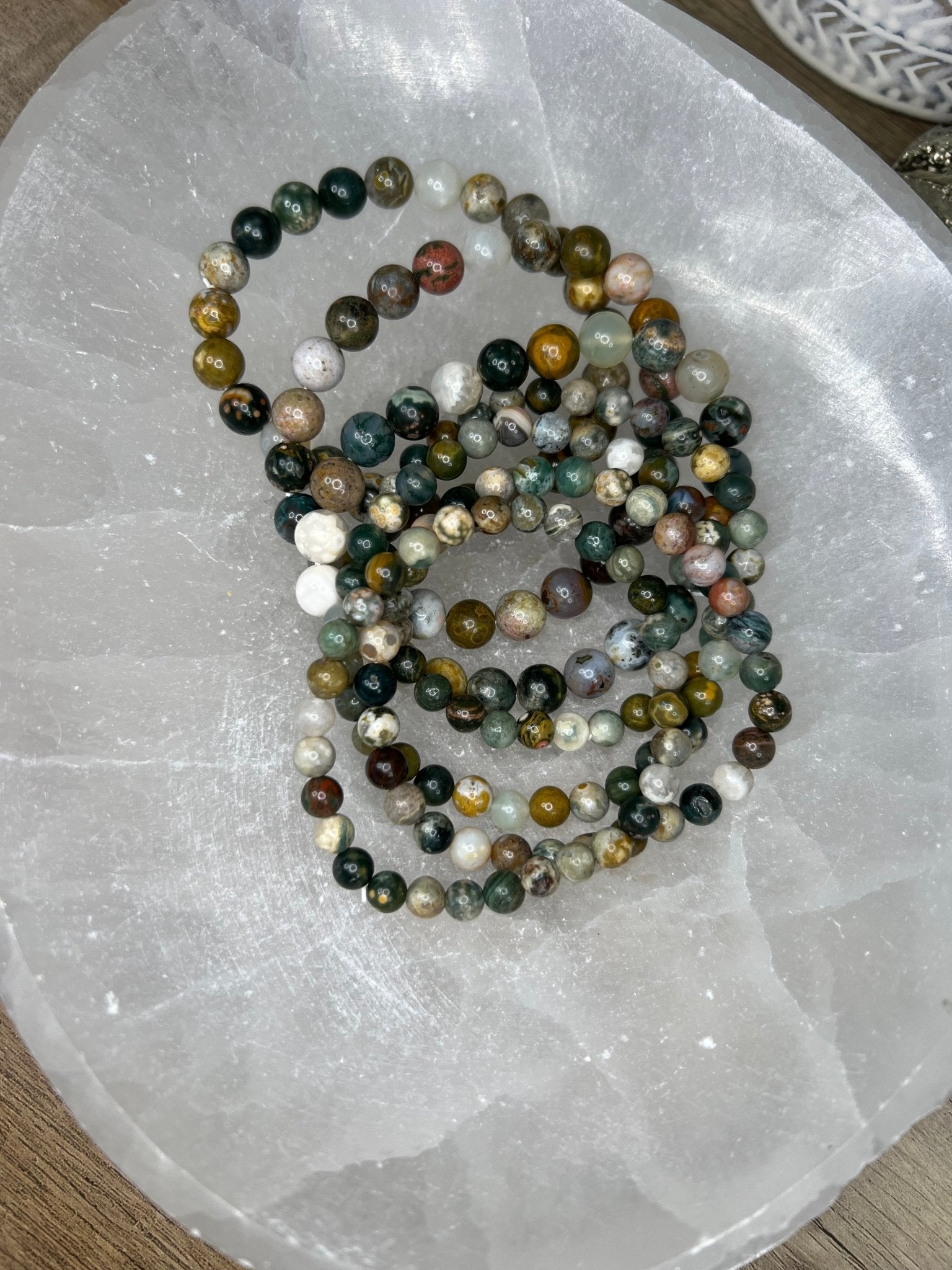 Ocean Jasper Bracelet - Purple Door Alchemy