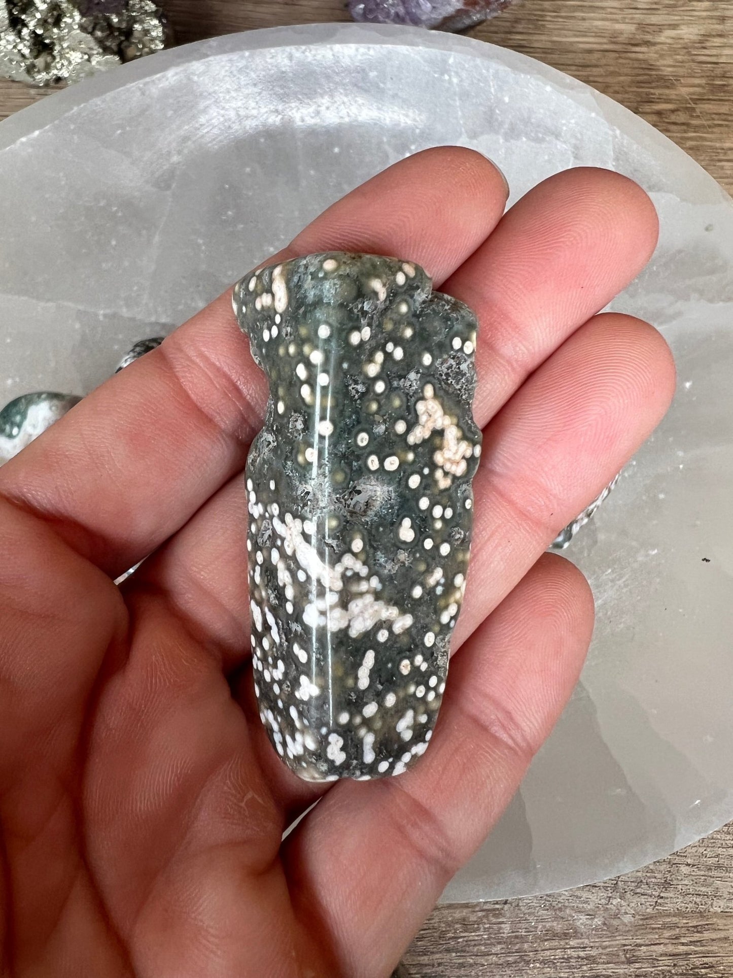 Ocean Jasper Tumble - Purple Door Alchemy