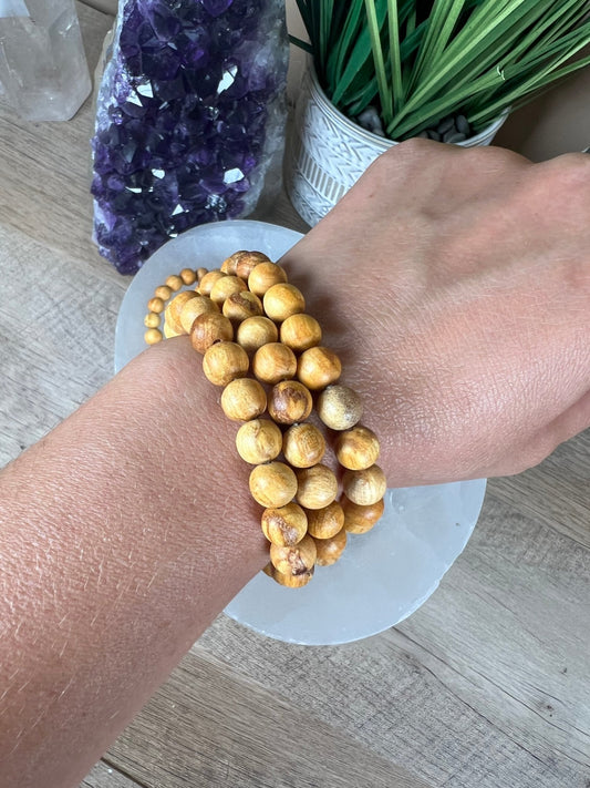 Palo Santo Bracelet - Purple Door Alchemy