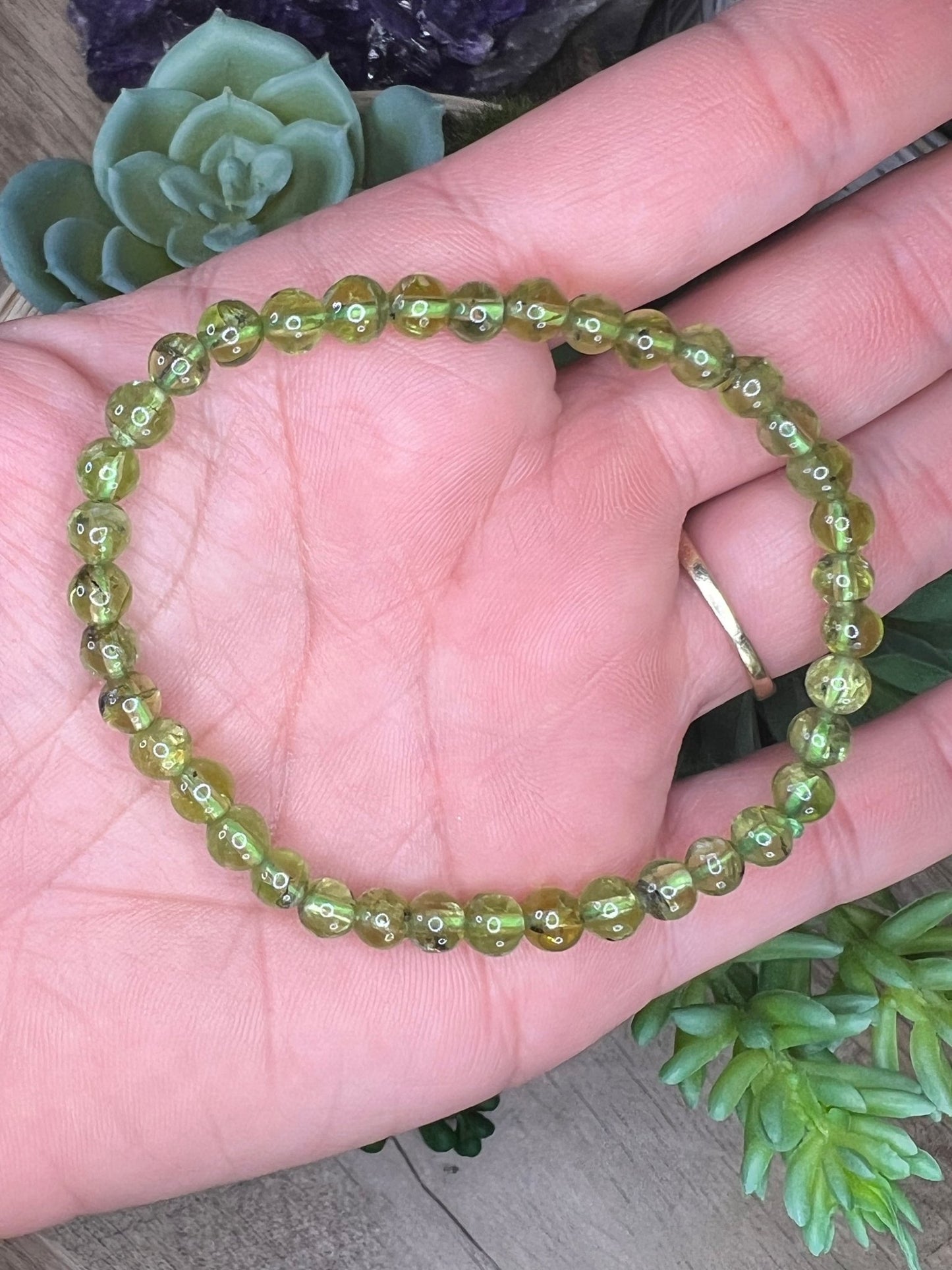 Peridot Bracelet - Purple Door Alchemy