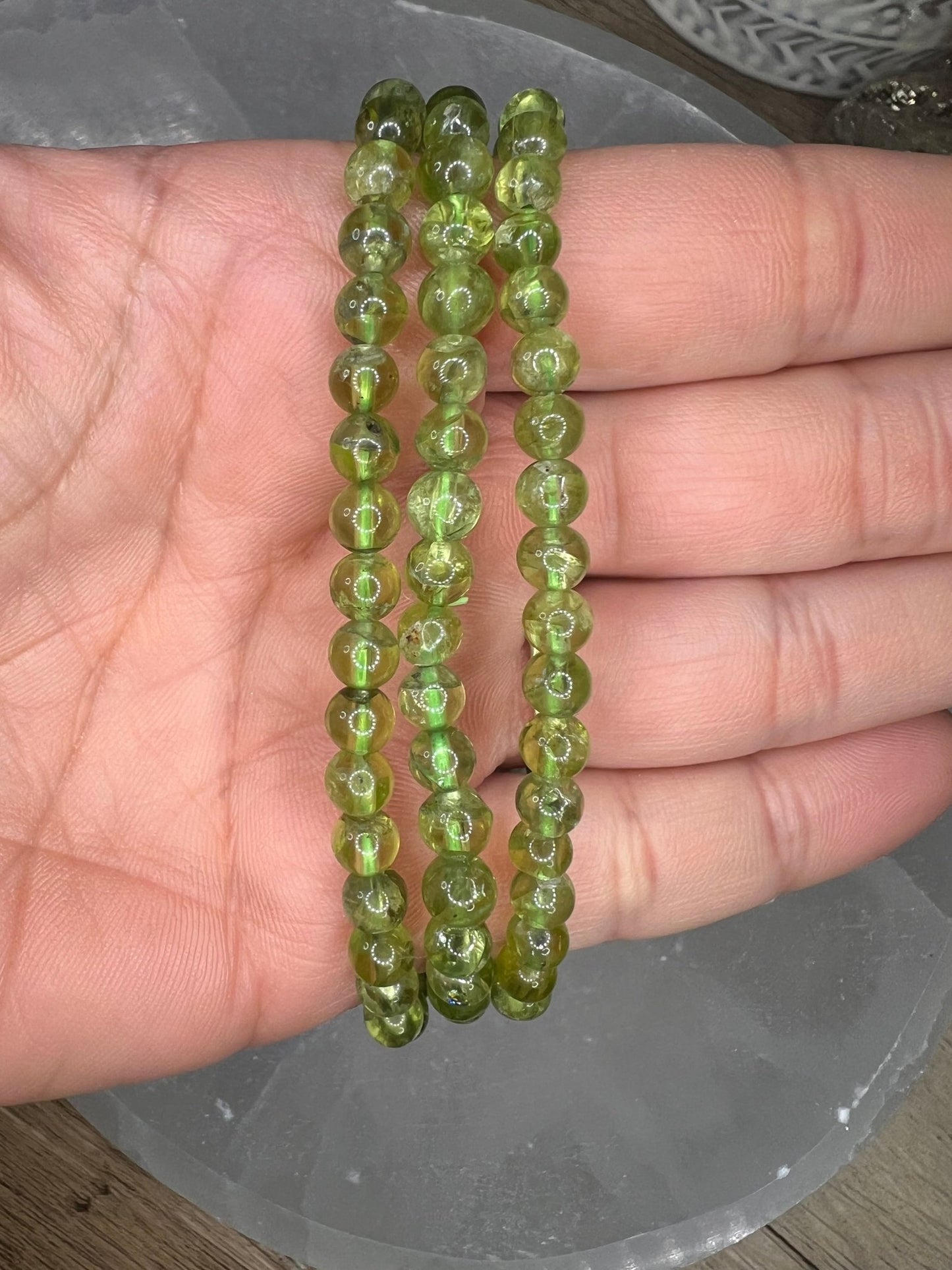 Peridot Bracelet - Purple Door Alchemy