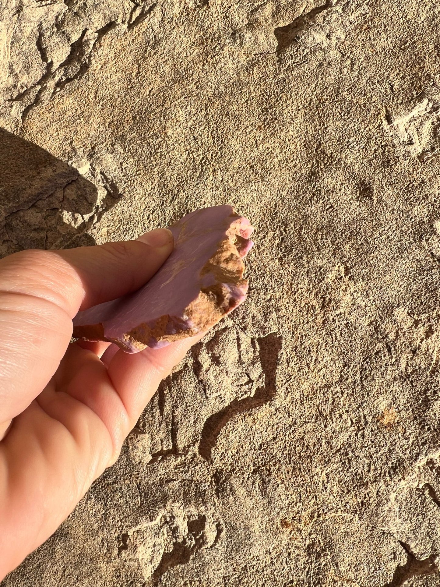 Phosphosiderite Slab 101g - Purple Door Alchemy