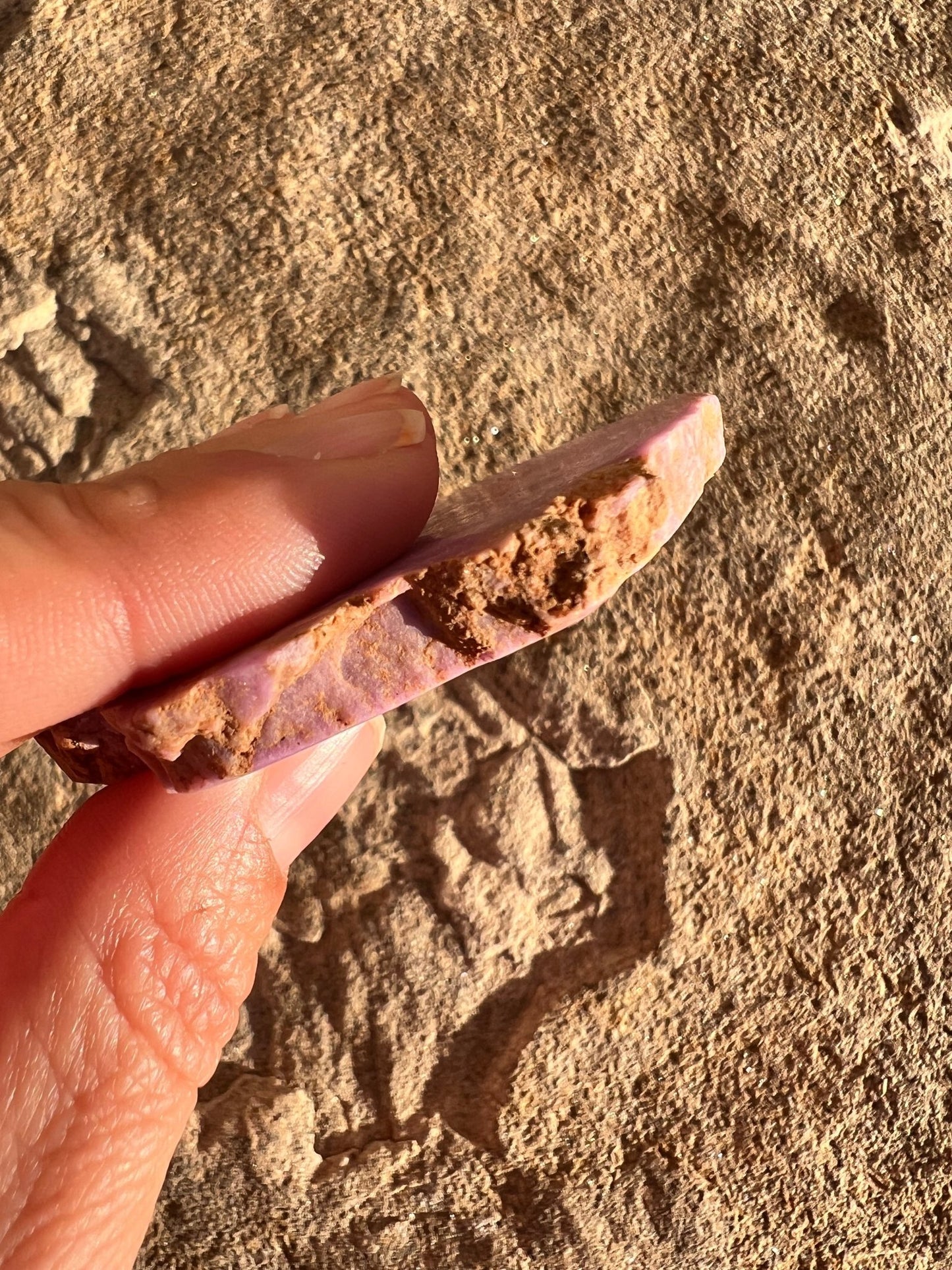 Phosphosiderite Slab 53g - Purple Door Alchemy