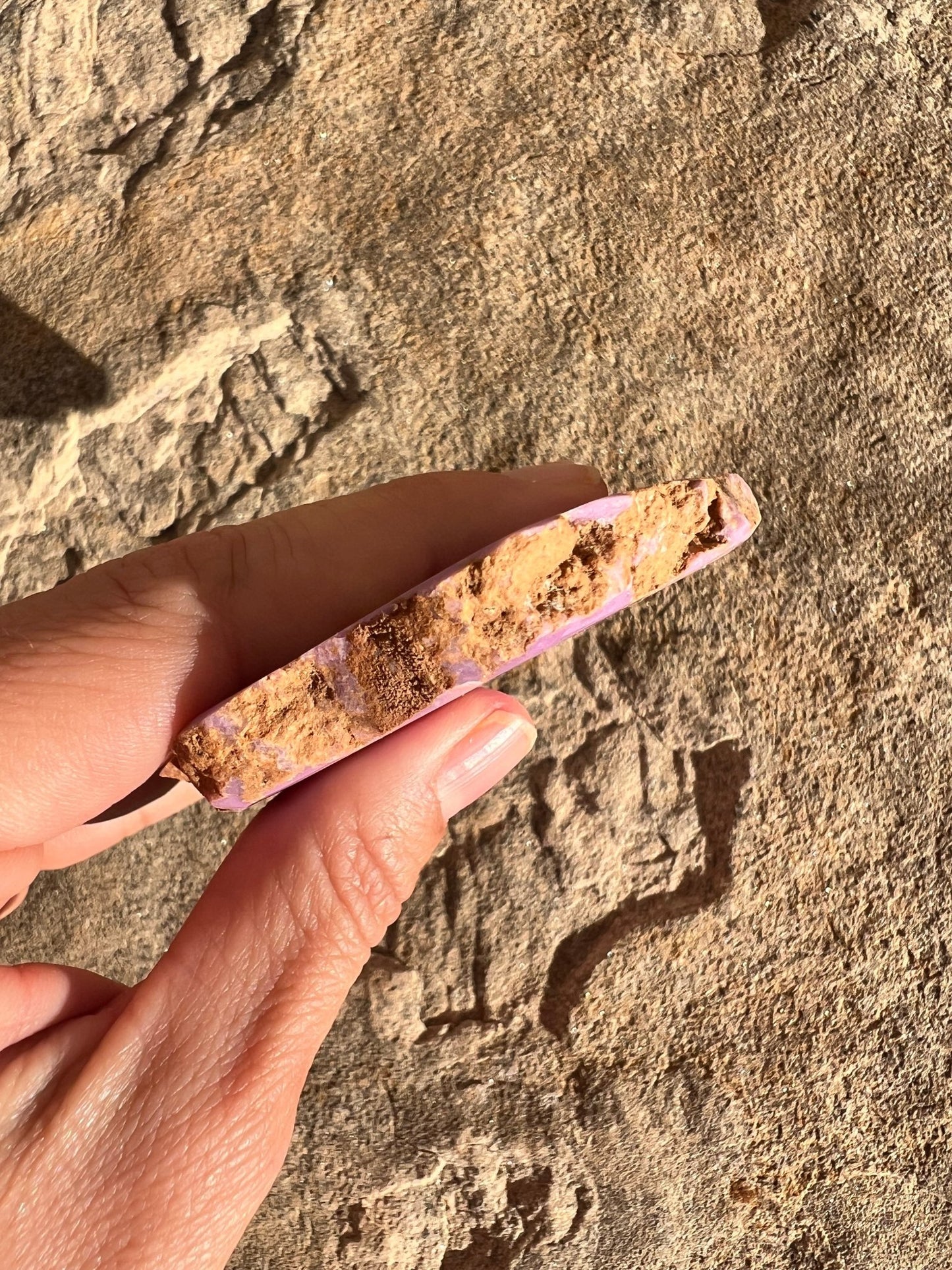 Phosphosiderite Slab 81g - Purple Door Alchemy