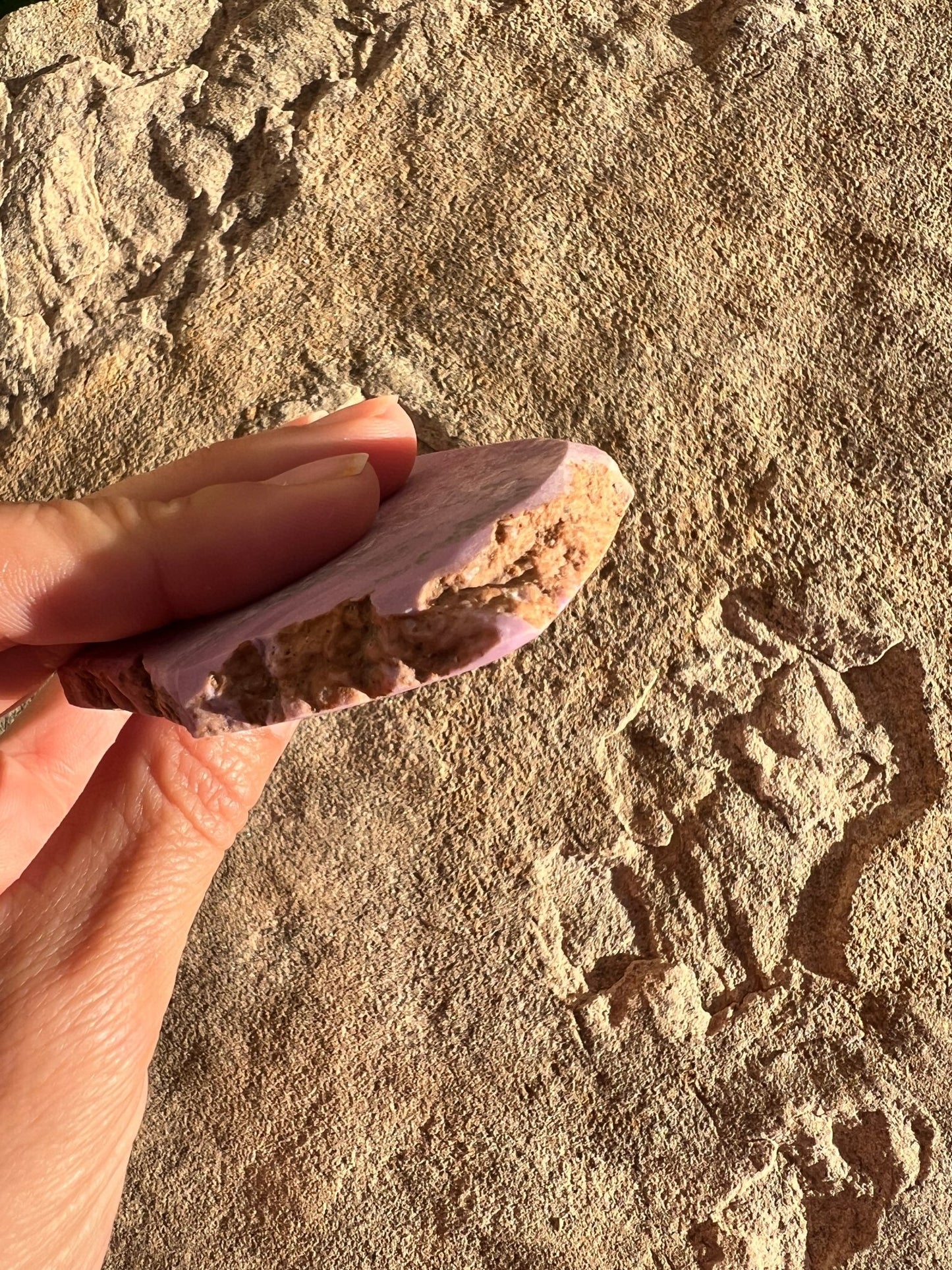 Phosphosiderite Slab 86g - Purple Door Alchemy