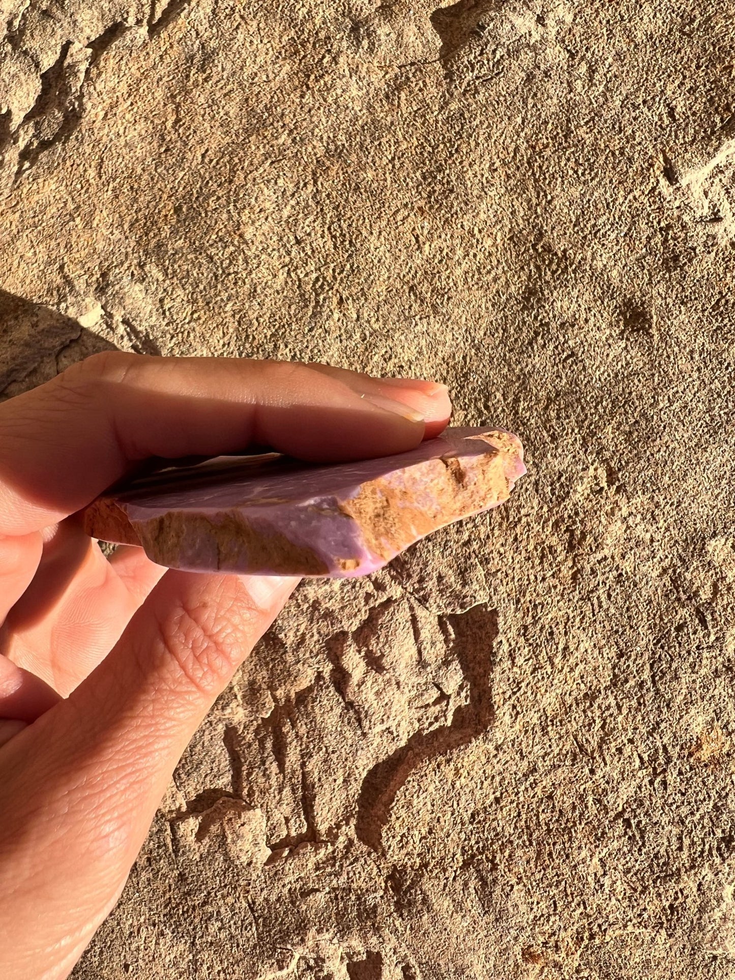 Phosphosiderite Slab 92g - Purple Door Alchemy