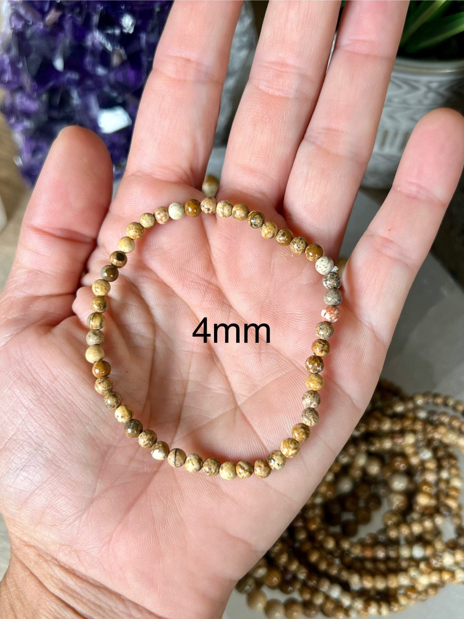 Picture Jasper Bracelet - Purple Door Alchemy