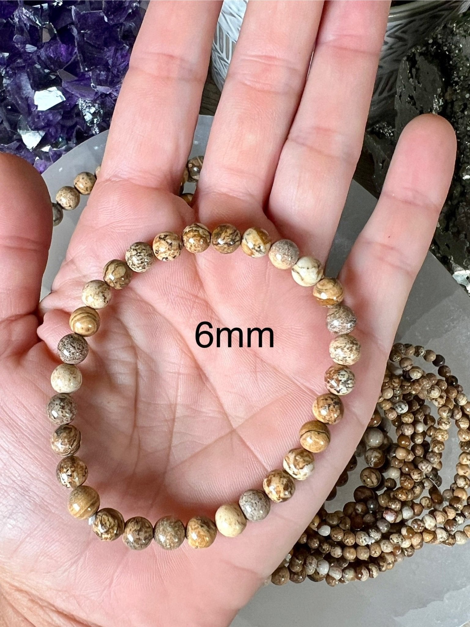 Picture Jasper Bracelet - Purple Door Alchemy