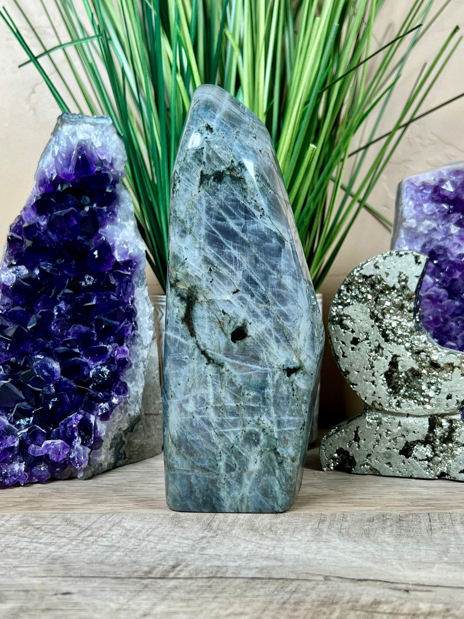 Polished Purple Labradorite Freeform 1043g - Purple Door Alchemy