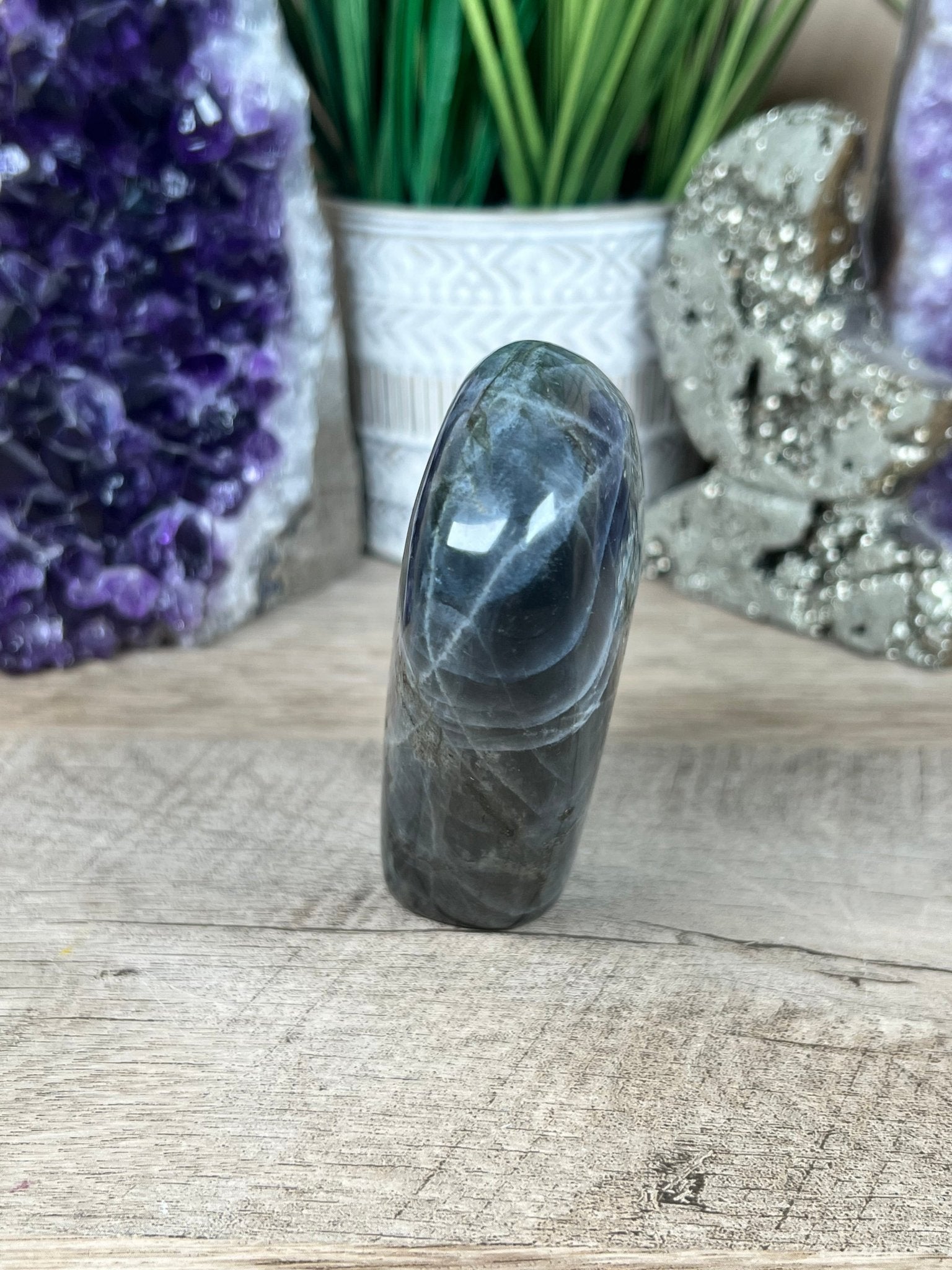 Polished Purple Labradorite Freeform 456g - Purple Door Alchemy
