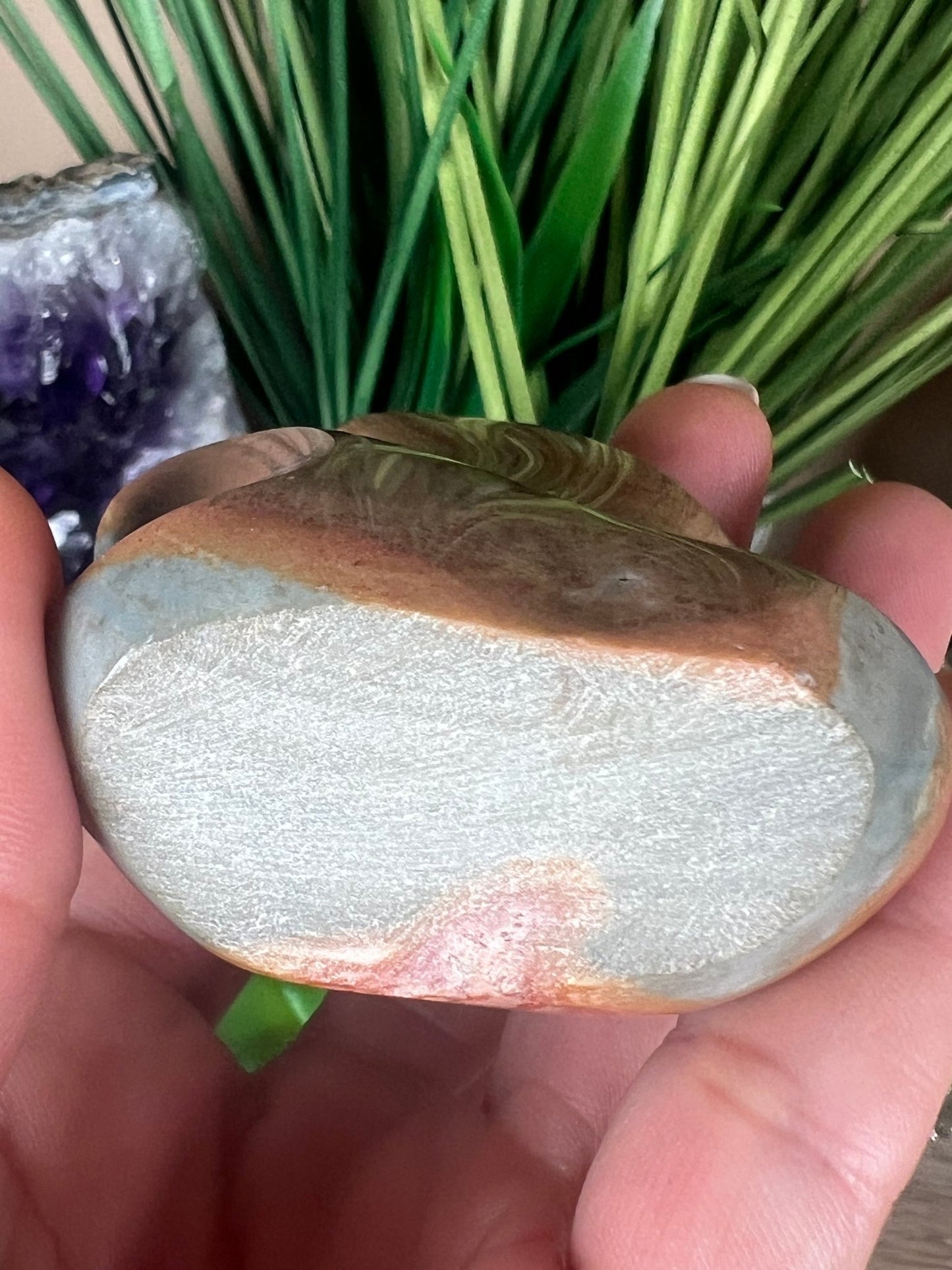 Polychrome Jasper Flame 3.2in - Purple Door Alchemy