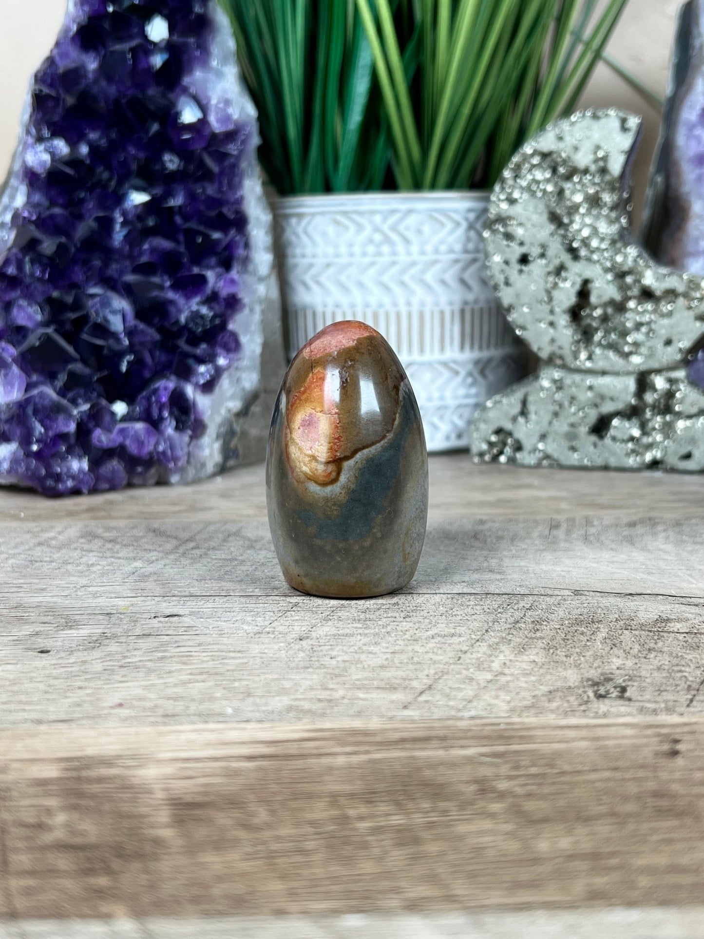 Polychrome Jasper Freeform 2.2in - Purple Door Alchemy