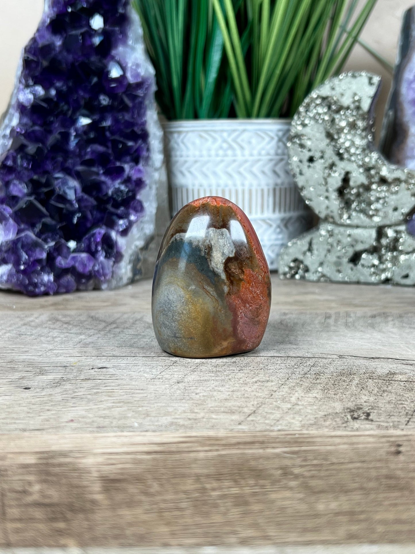 Polychrome Jasper Freeform 2.2in - Purple Door Alchemy