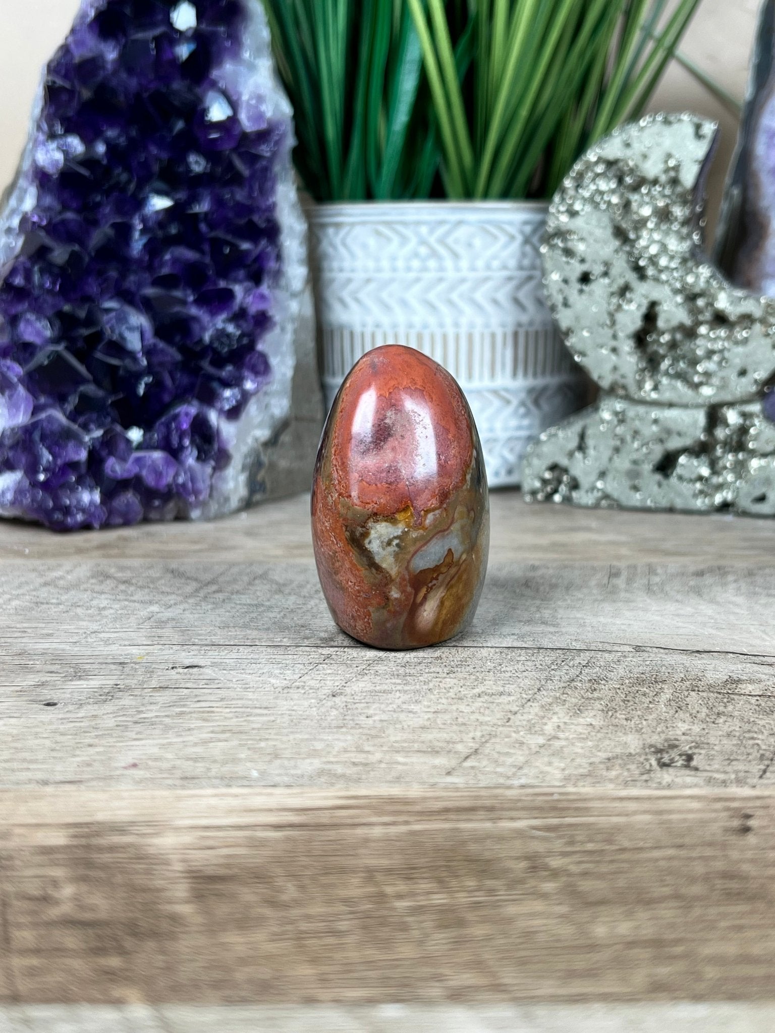 Polychrome Jasper Freeform 2.2in - Purple Door Alchemy