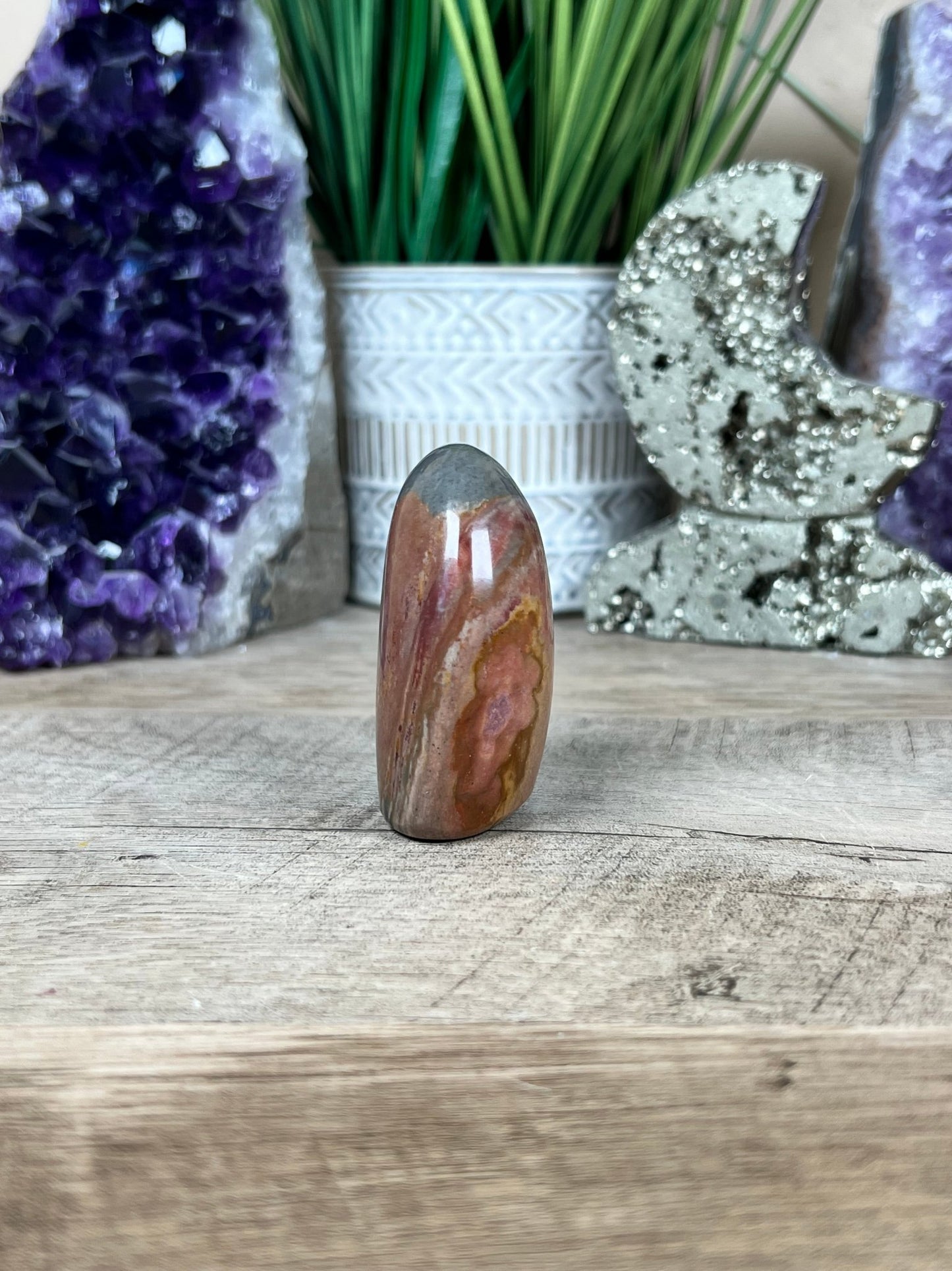 Polychrome Jasper Freeform 2.36in - Purple Door Alchemy