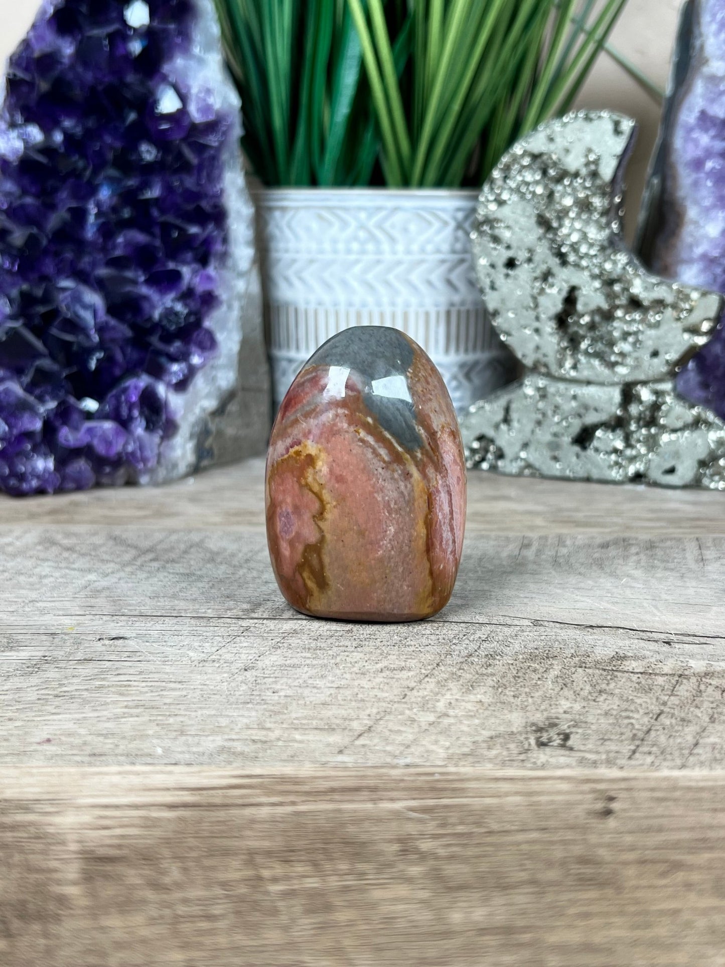 Polychrome Jasper Freeform 2.36in - Purple Door Alchemy