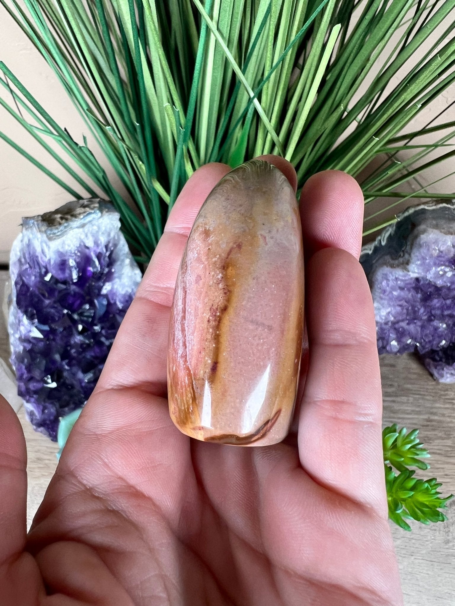 Polychrome Jasper Freeform 2.36in - Purple Door Alchemy