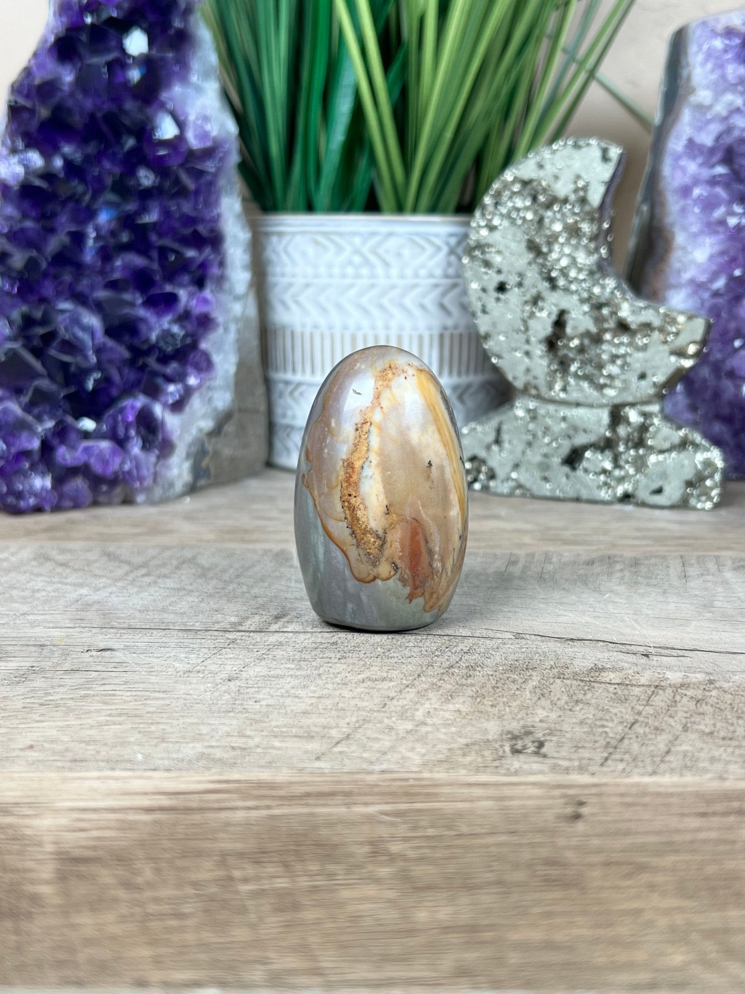 Polychrome Jasper Freeform 2.3in - Purple Door Alchemy