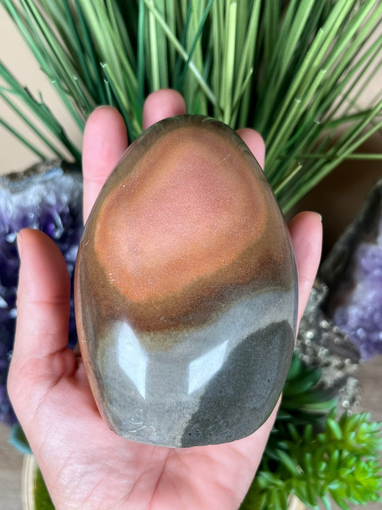 Polychrome Jasper Freeform 4in - Purple Door Alchemy