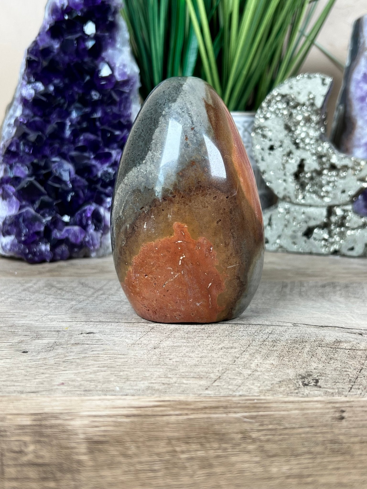 Polychrome Jasper Freeform 4in - Purple Door Alchemy