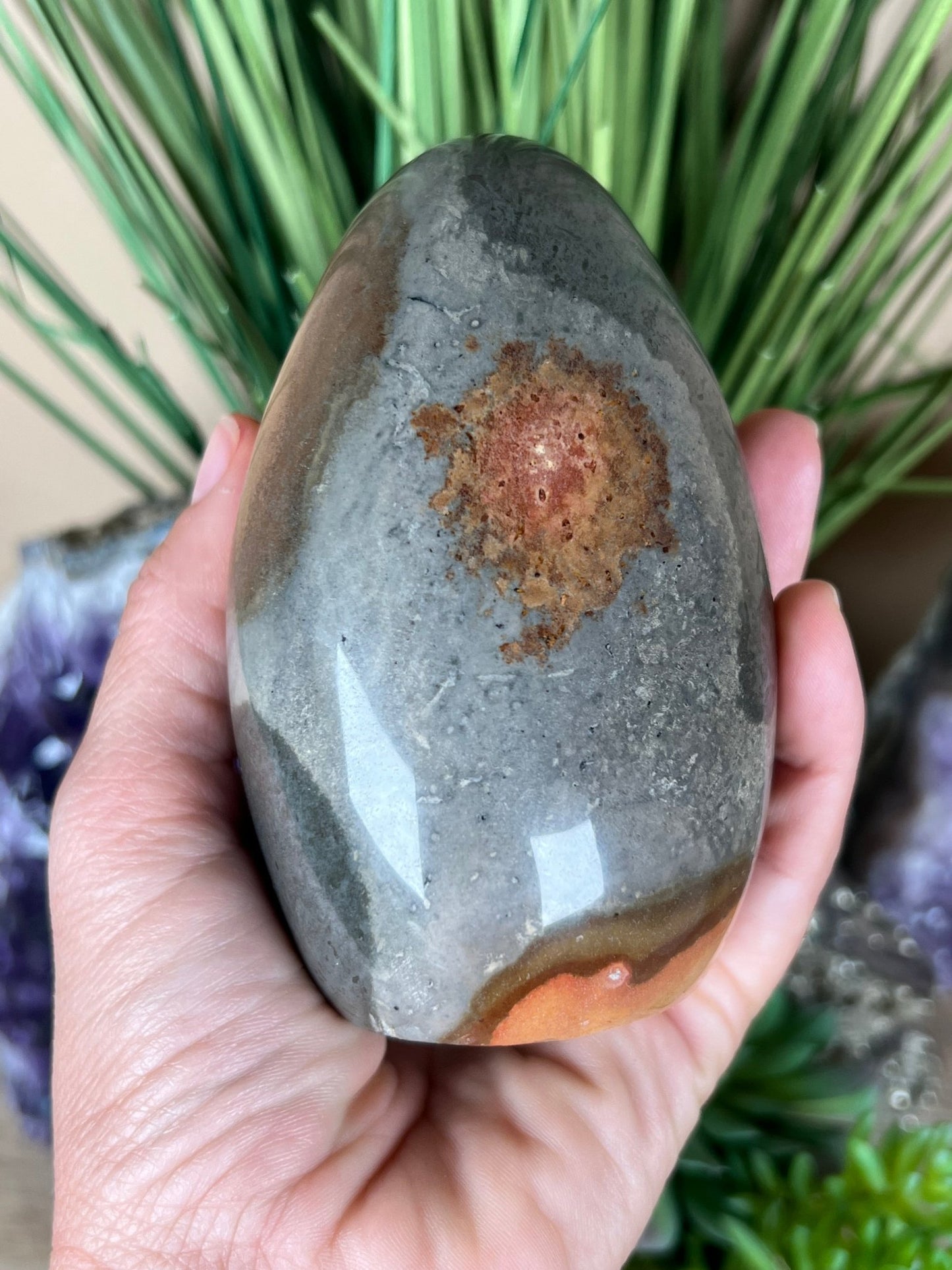 Polychrome Jasper Freeform 4in - Purple Door Alchemy