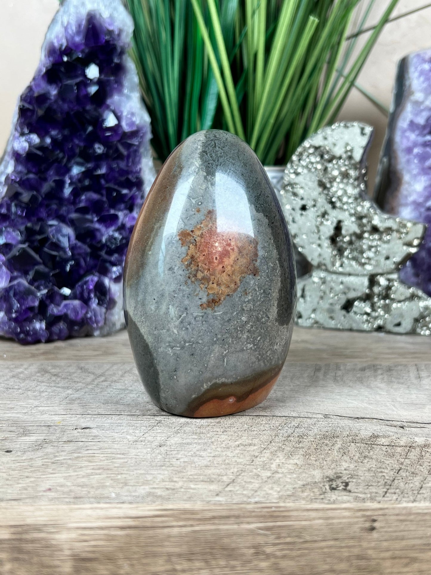 Polychrome Jasper Freeform 4in - Purple Door Alchemy