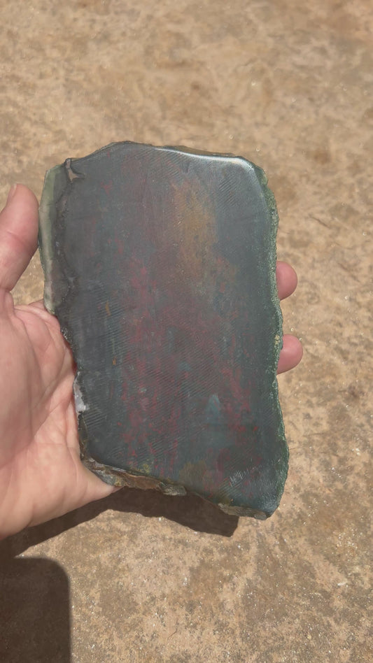 Bloodstone Slab 202g