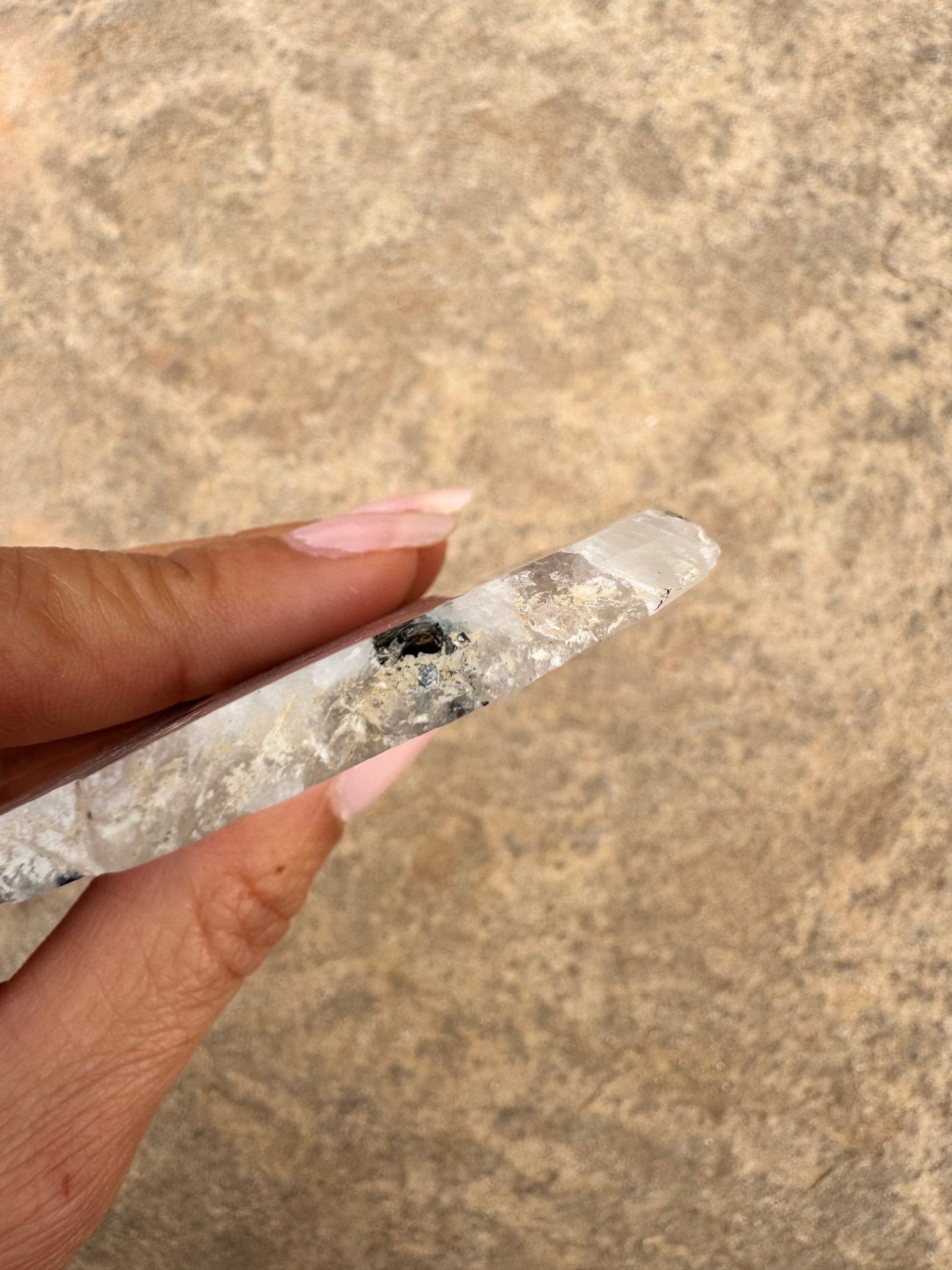 Rainbow Moonstone Polished Slab 46g - Purple Door Alchemy