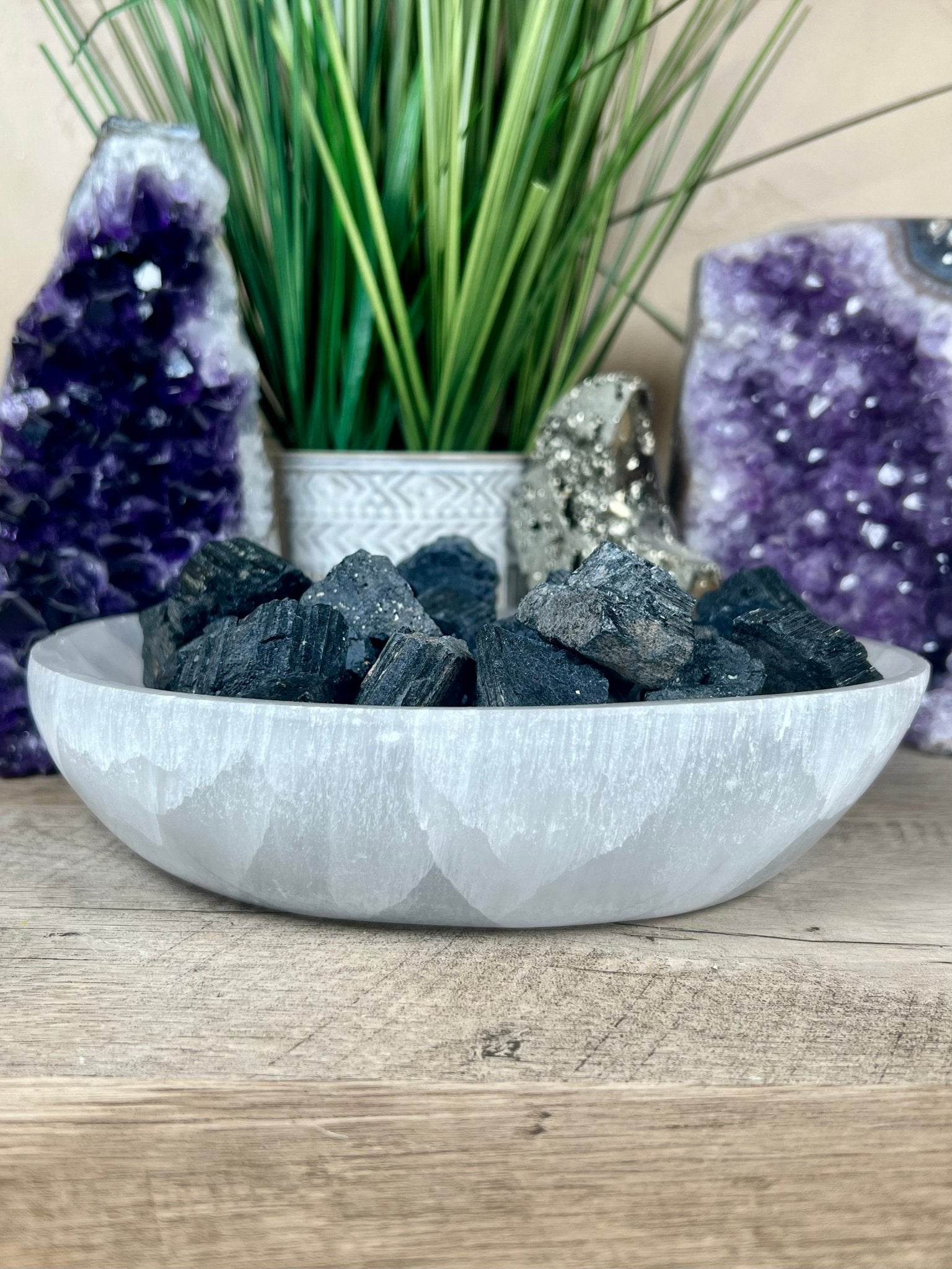 Raw Black Tourmaline - Purple Door Alchemy