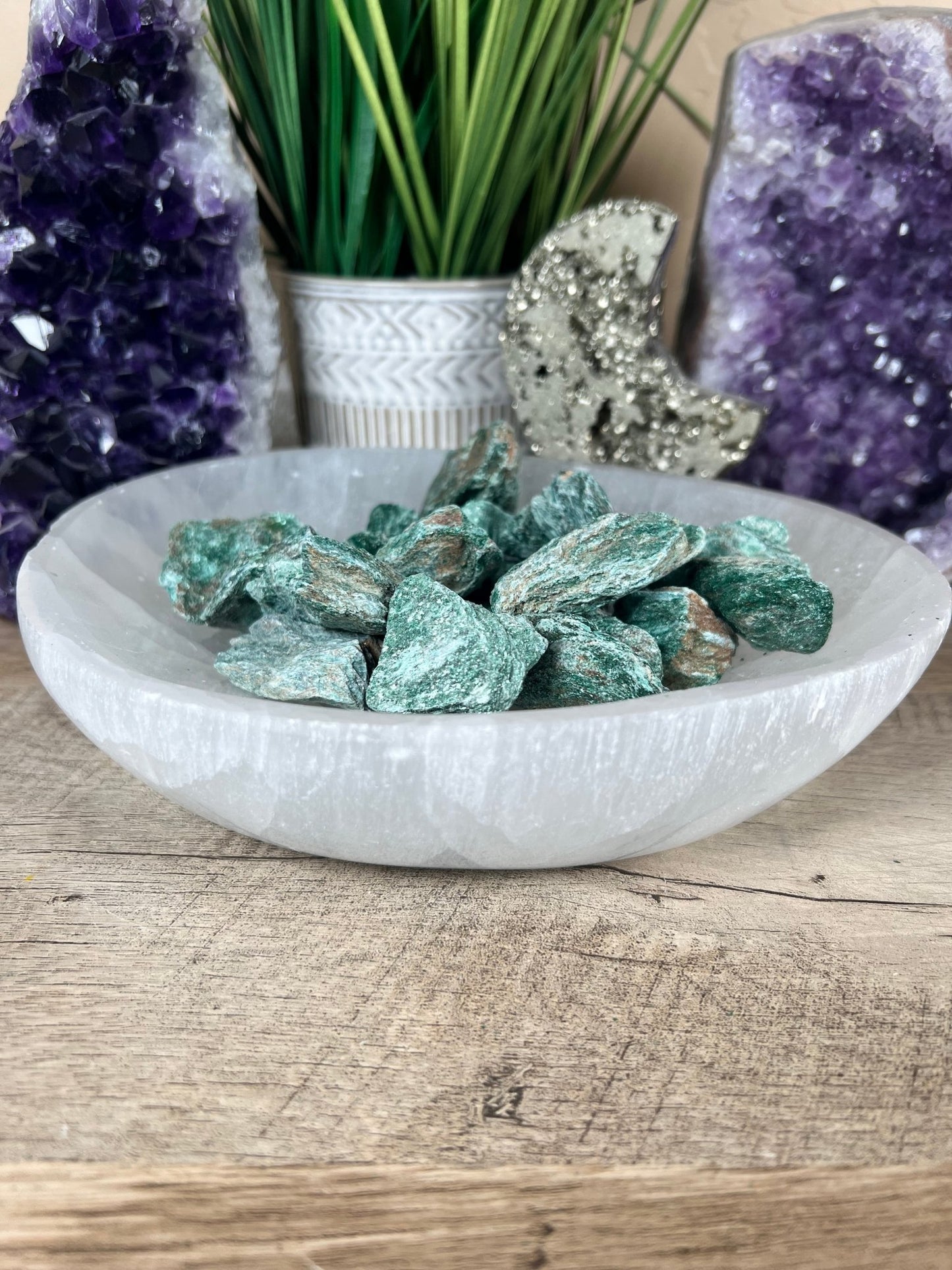 Raw Fuchsite - Purple Door Alchemy