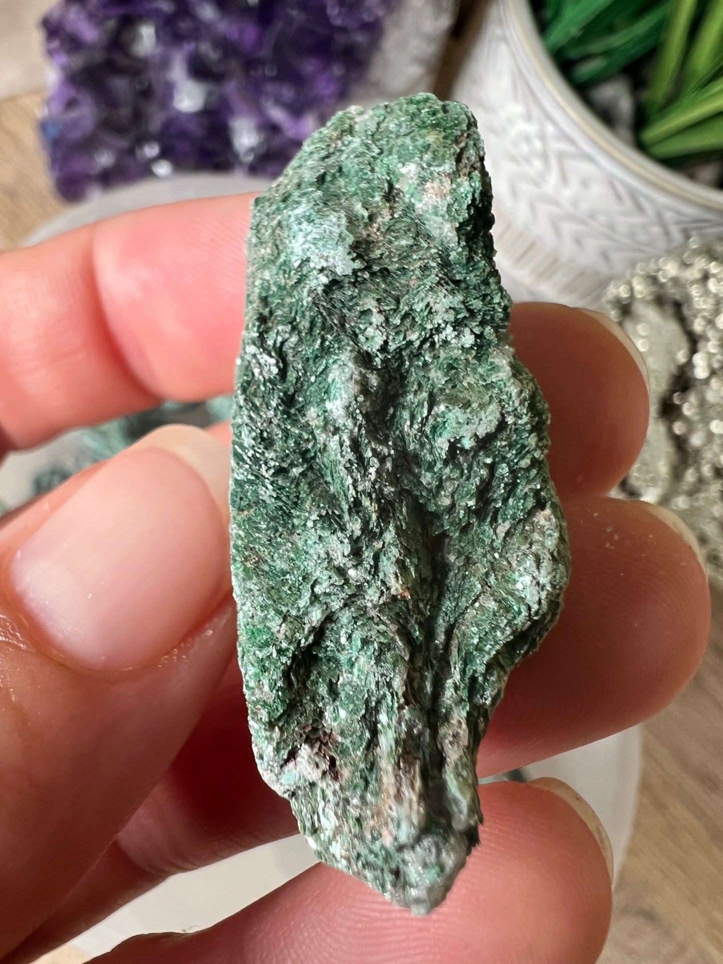 Raw Fuchsite - Purple Door Alchemy