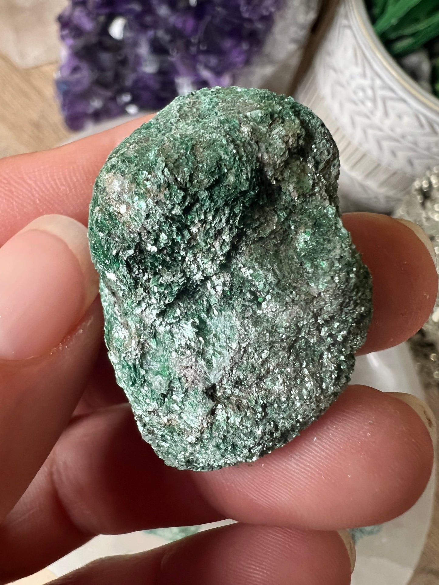 Raw Fuchsite - Purple Door Alchemy