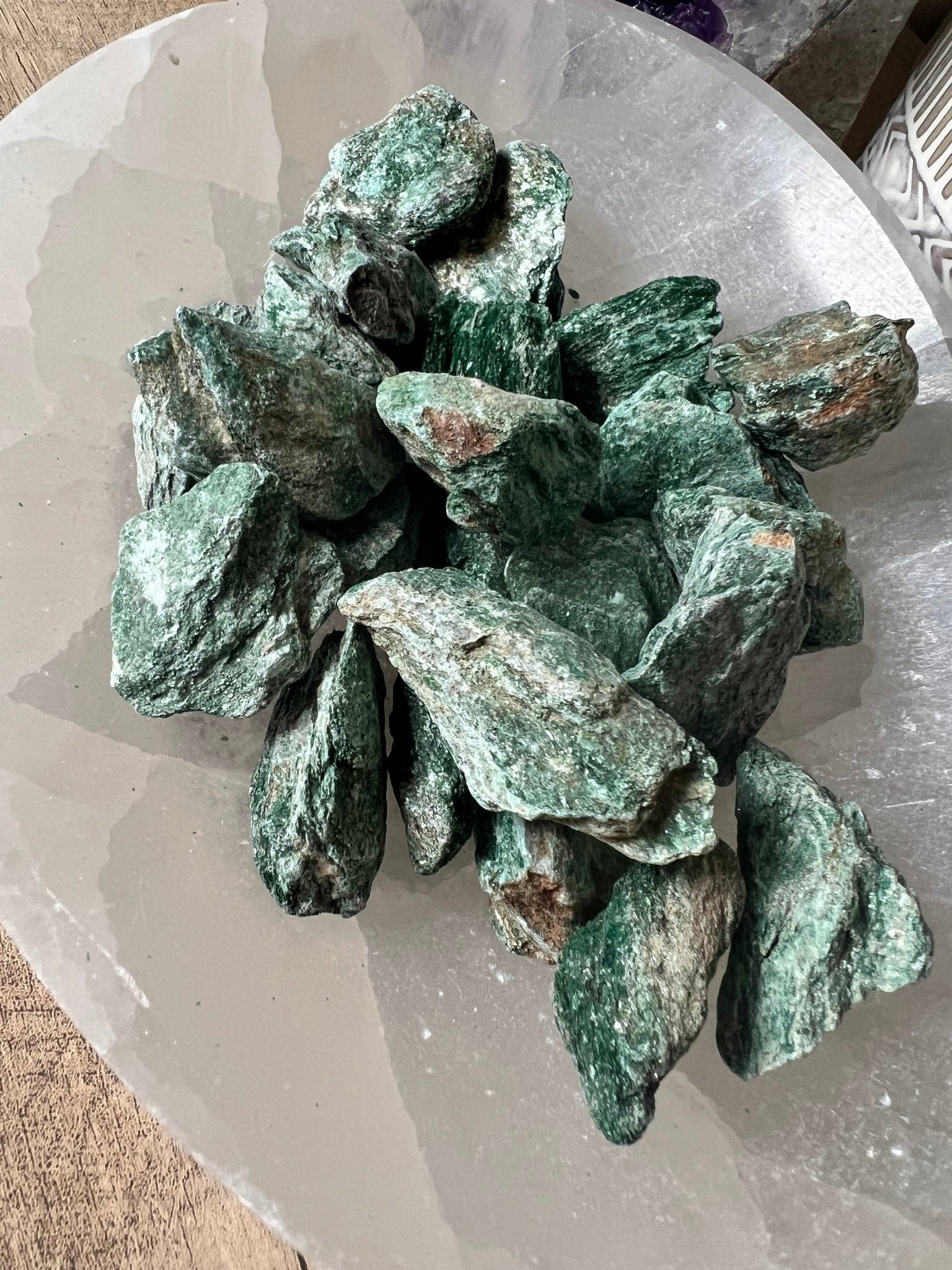 Raw Fuchsite - Purple Door Alchemy