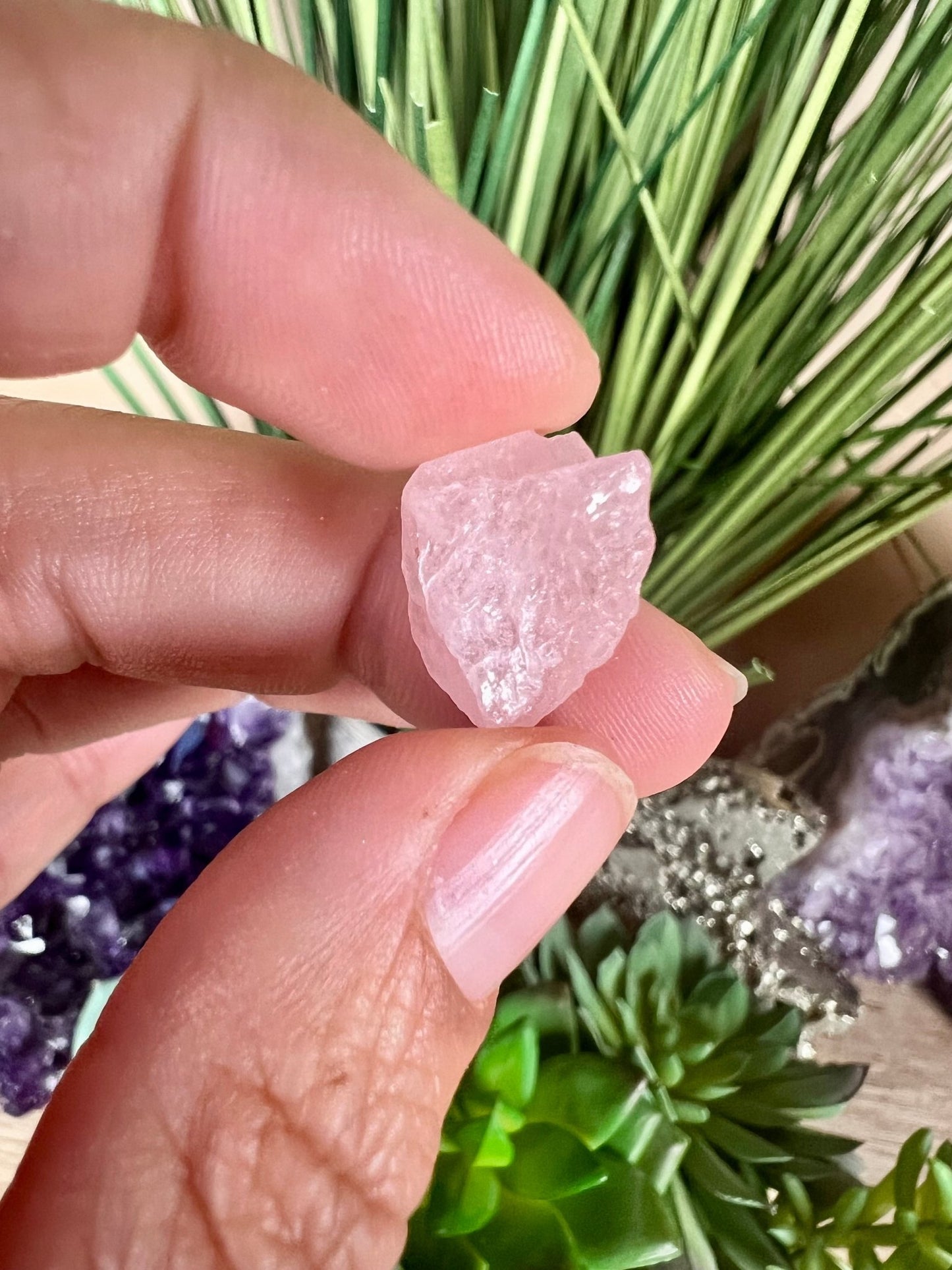 Raw Morganite - Purple Door Alchemy