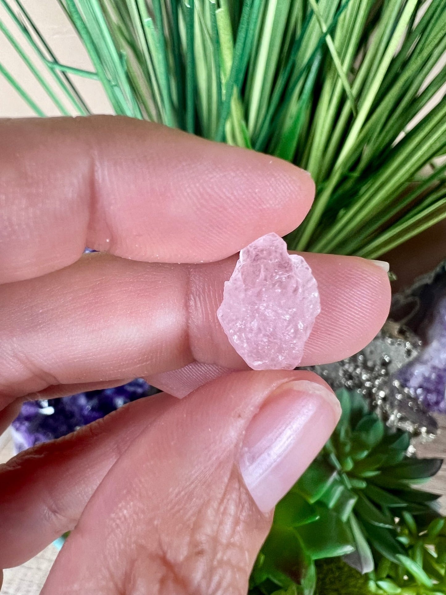 Raw Morganite - Purple Door Alchemy