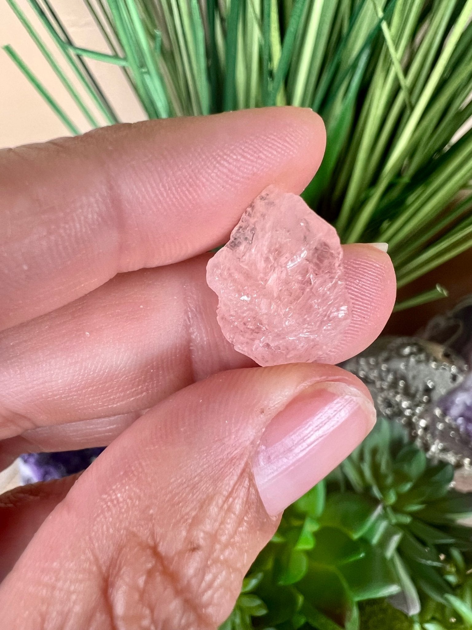 Raw Morganite - Purple Door Alchemy