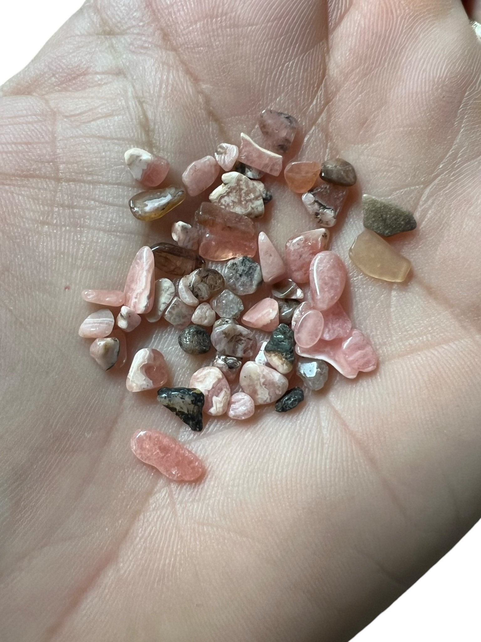 Rhodochrosite Chips - Purple Door Alchemy