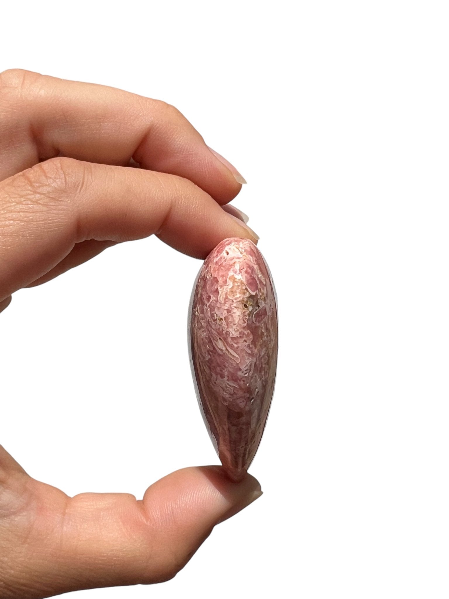 Rhodochrosite Heart - Purple Door Alchemy