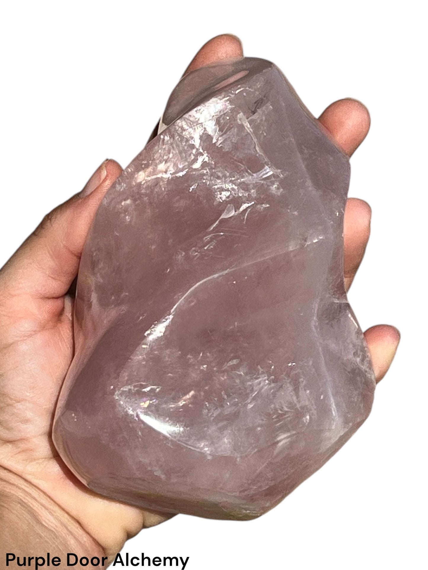 Rose Quartz Flame - Purple Door Alchemy
