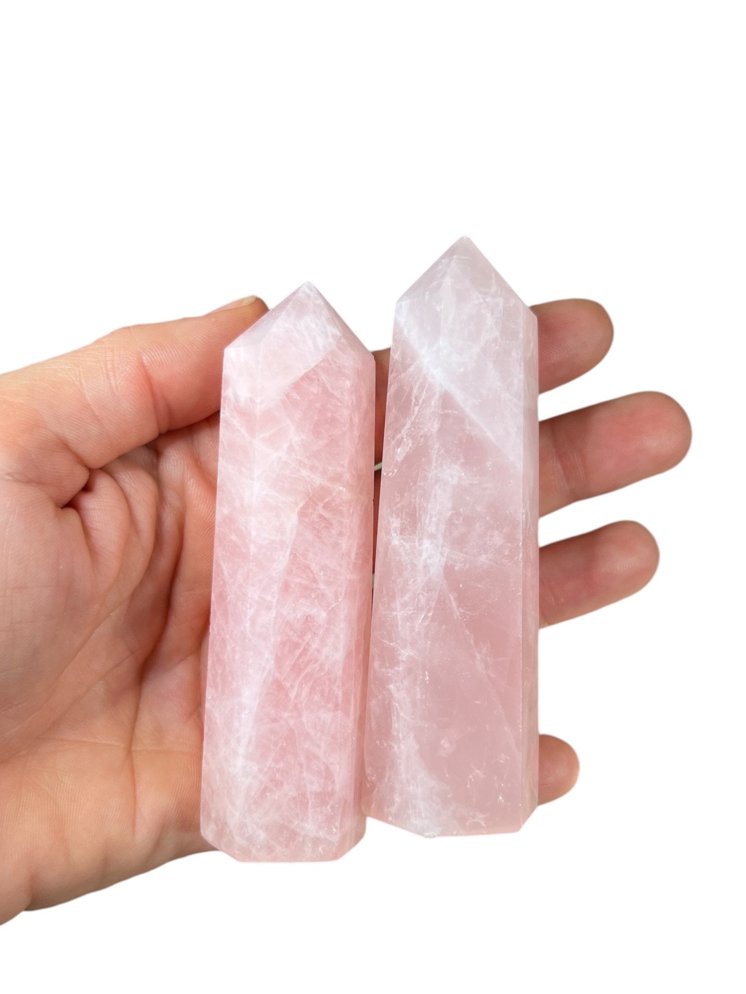 Rose Quartz Towers - Purple Door Alchemy