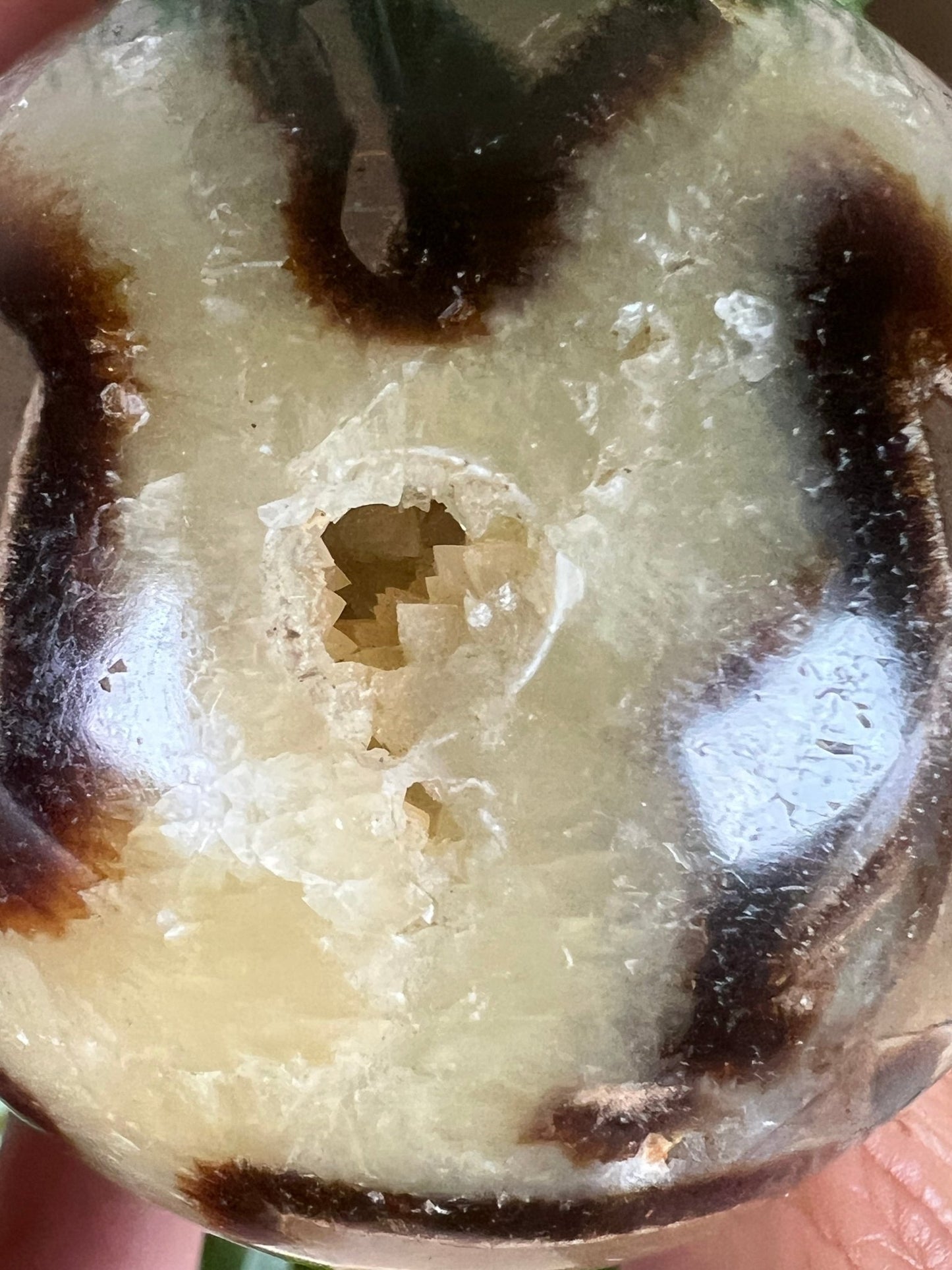 Septarian Sphere 63mm (2.48") - Purple Door Alchemy