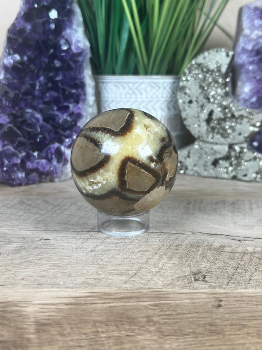 Septarian Sphere 63mm (2.48") - Purple Door Alchemy